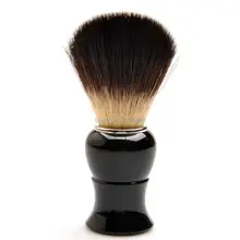 CSB, Мужская щетка для бритья, барсук, синтетический нейлон, мягкие волосы для бритья, Парикмахерская, черная ручка