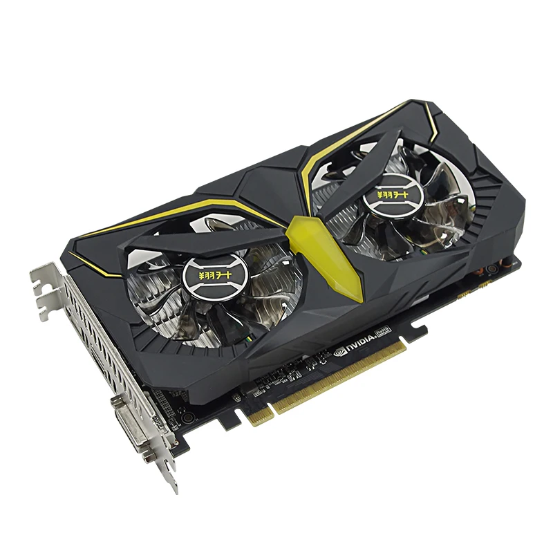 HOT-Asl видеокарта Geforce Gtx1050 Warhawk 2 Гб 128 бит Gddr5 Nvidia 7008 МГц 1354-1455 МГц Pci Express 3,0 видеокарта для игр/