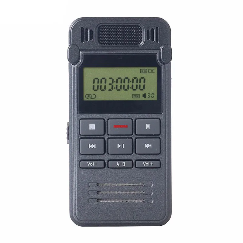 

8GB Noise Reduction High-definition Digital Audio Voice Recorder Dictaphone Telephone Recording with LCD Display MP3 Player