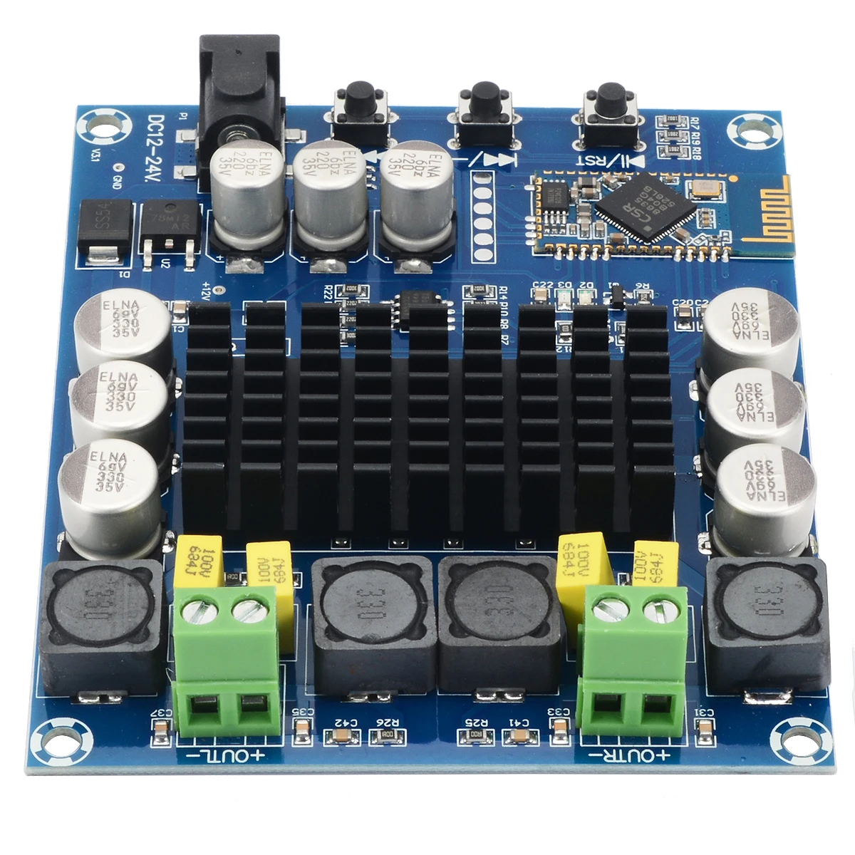 TPA3116D2 bluetooth 4 0 аудио приемник Цифровой усилитель плата 120Wx2 двойной трек стерео