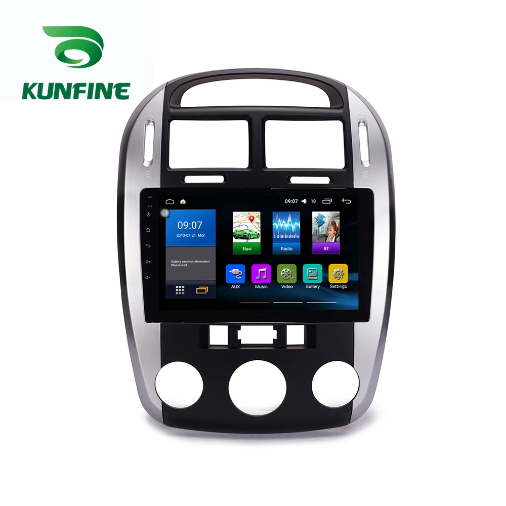 Восьмиядерный 1024*600 Android 8 1 автомобильный DVD GPS навигационный плеер Deckless стерео для