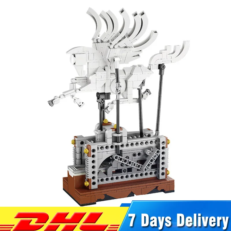 

Lepin 23015 485Pcs Technic The Mechanical Pegasus Automaton Flying Horse Model Building Blocks Bricks Toys for Children Gifts