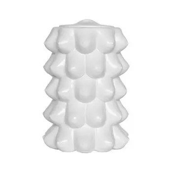 

Chest Organ Vase Pure Flower Arrangement Beauty Body Container Three -dimensional Storage Pot Bottle Pure White Ceramics Craft