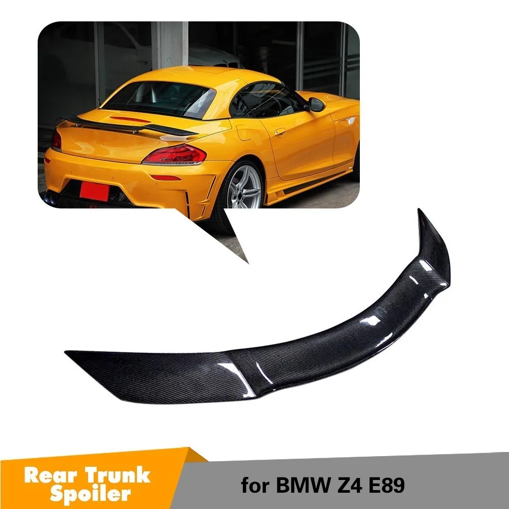 E89 Carbon Fiber Rear Trunk Spoiler Boot Wing Lip For BMW Z4 M Coupe Roadster Convertible 2 Door 2009 - 2012 | Автомобили и