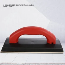 Профессиональный Затирка Поплавковый инструмент высокой плотности резиновой резинки формованная плитка напольная Затирка Поплавковый плиточный инструмент настенный строительный ручной инструмент