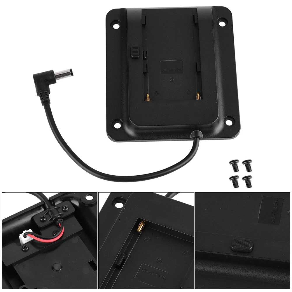 Пластина адаптера для аккумулятора VESA Sony NP F970 F550 F770 F960 F750 аксессуар зарядки