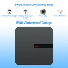 RFID Reader 125KHZ /13.56MHZ Proximity Card long range Reader Wiegand 26/34 IP68 Waterproof Access Control RFID ID Card Reader RFID Reader 125KHZ /13.56MHZ Proximity Card long range Reader Wiegand 26/34 IP68 Waterproof Access Control RFID ID Card Reader