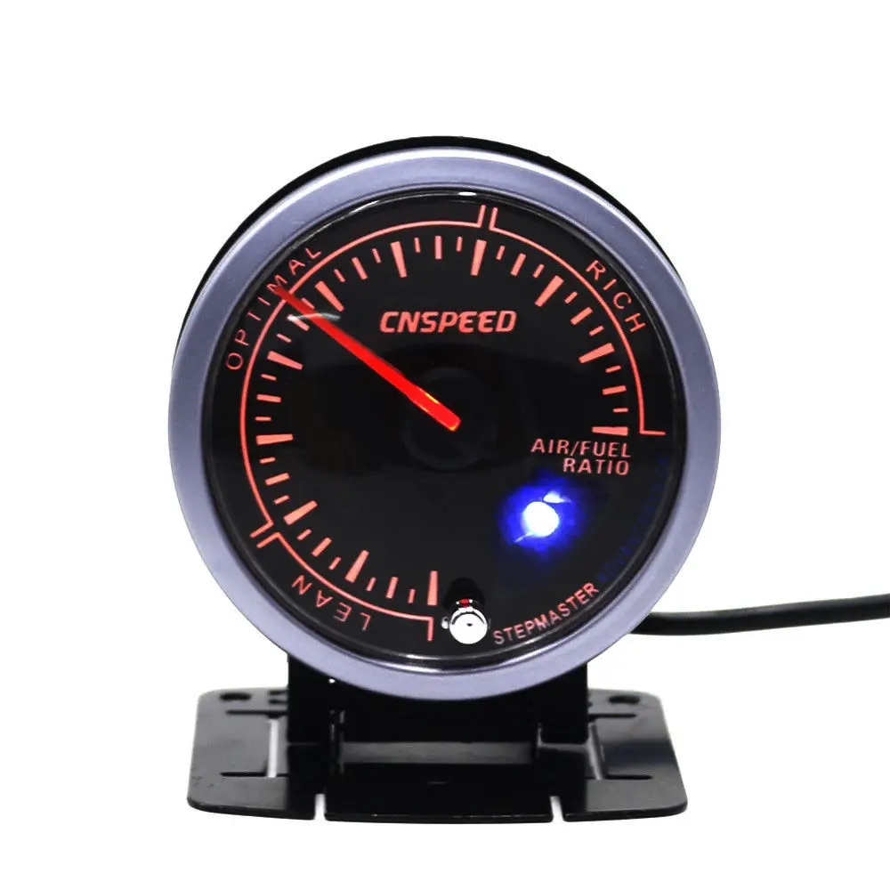 

Universal 2.5" 60mm Car SUV Step Motor Air/Fuel Ratio Gauge Meter Red Backlight