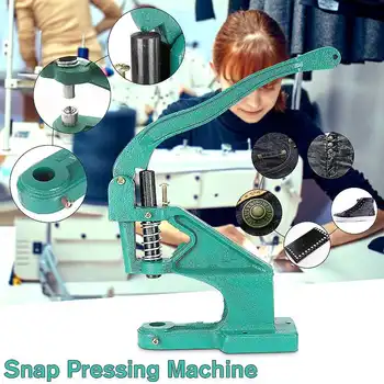

1PC Manual Hand Pressure Snap Pressing Machine Clamp Snap Clip On Tool Metal Snap Pressing Button Machine
