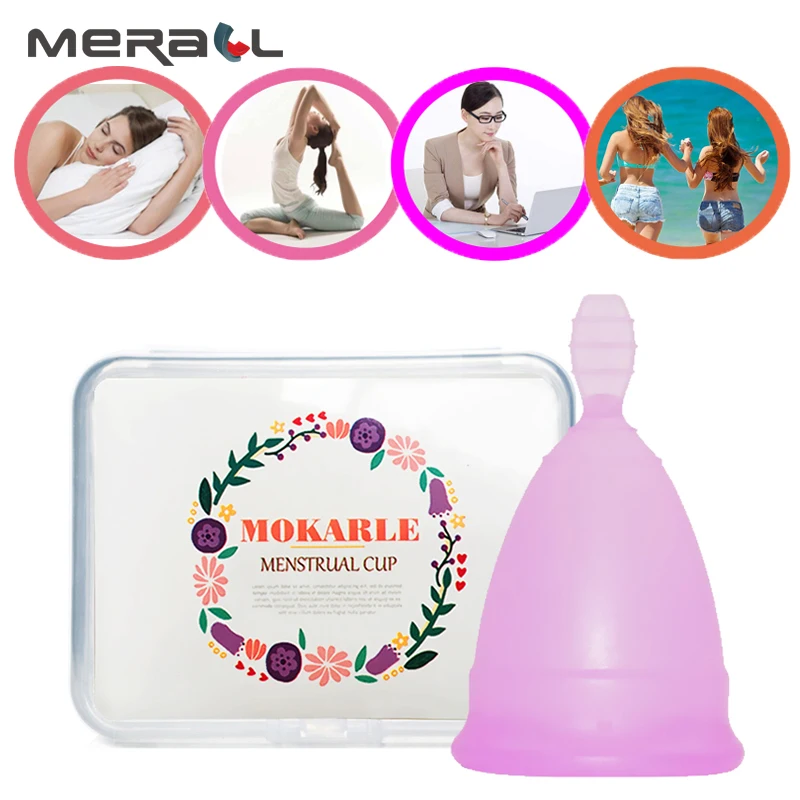 

Reusable Medical Grade Silicone Menstrual Cup/lady Period Cup/alternative Tampons Hygiene Vagin Sanitary Pads Feminine