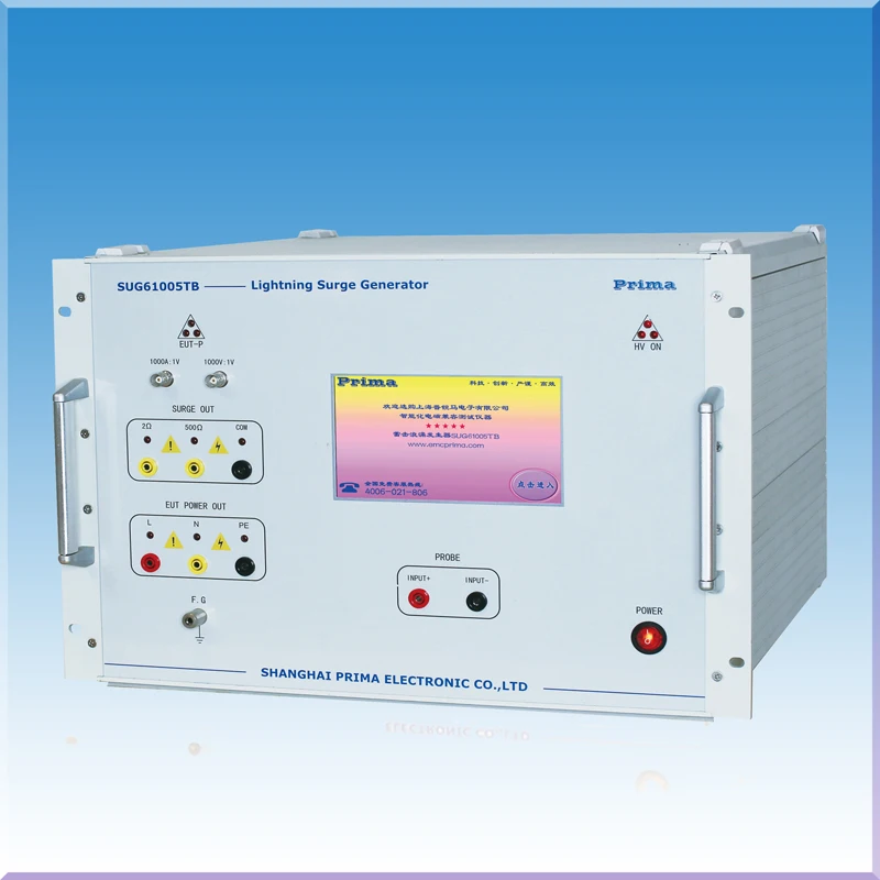 Встретить EN/IEC61000 4 5 Стандартный всплеск импульсов иммунитет тестирования 6KV
