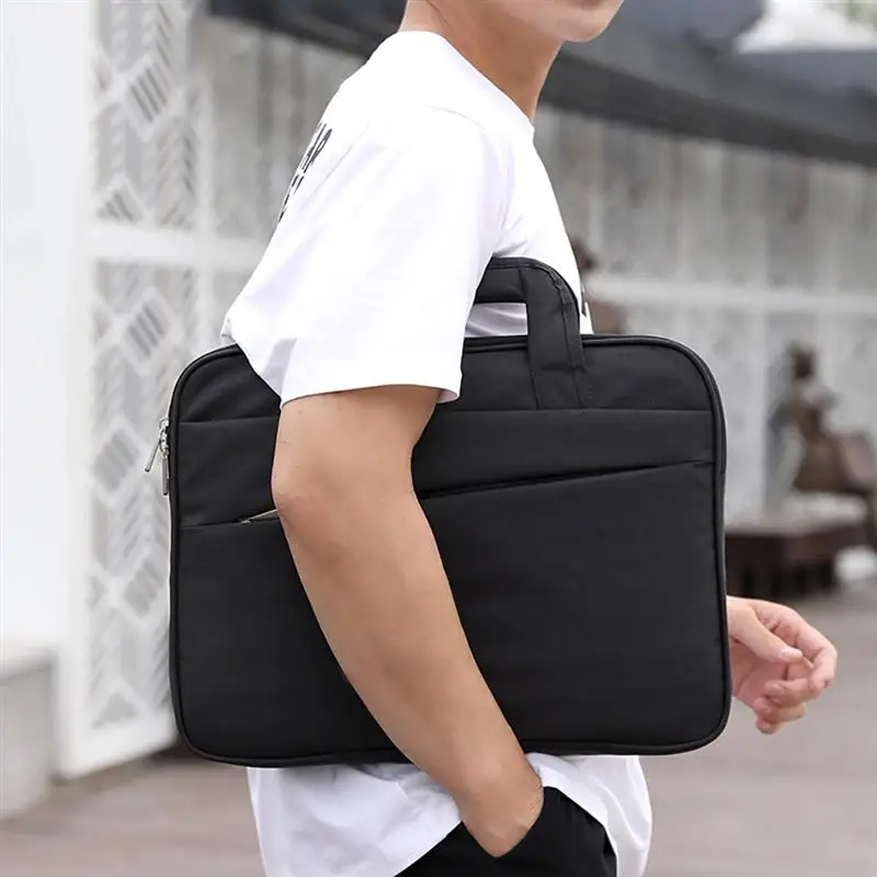 

Fashion 15.6 inch Laptop Handbag For Men Male Boys Business Briefcase Office Messenger Bags Laptop Men's Computer Bag