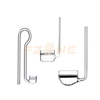 

ADA Quality VIV Round Flat Bottom CO2 Aquarium Diffuser Atomizer For Plant Grow Tank