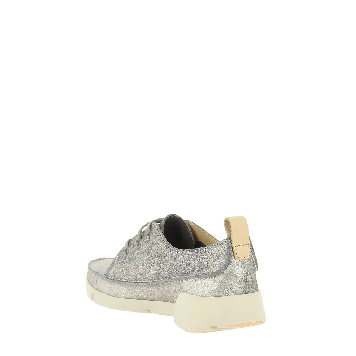 Zapatillas Suede Bajas Marino Mujer Plata Clarks azul nude Sqx4ww85
