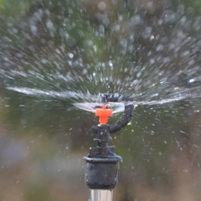

360 Degree Rotating G Type Sprinkler Garden Irrigation Spray Head Injector Nozzle Micro Sprinkler 10Pcs High Quality Watering