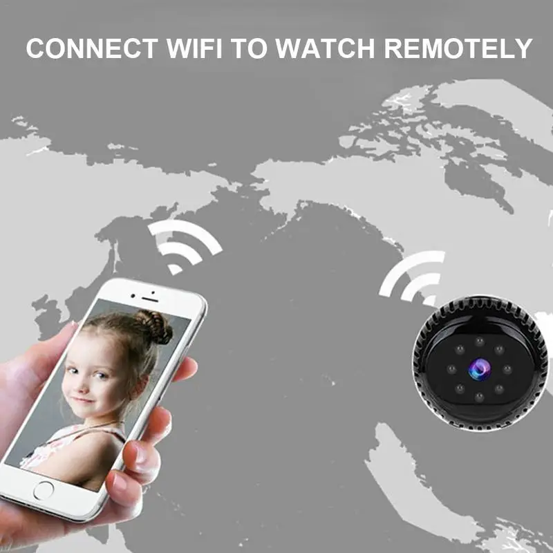 

Mini Camera Wireless Wifi IP Camera HD 1080P DVR Night Vision Mobile Remote Wireless Camera Home Security Auto Dvr Car Camera