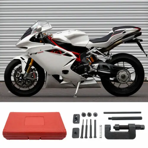 Skup Heavy Duty łańcuch motocyklowy Splitter Link Breaker motocykl narzędzie do nitowania zestaw