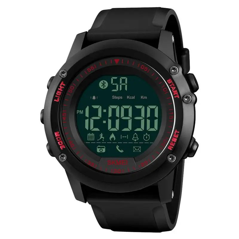 

Men Smart Watch Bluetooth Waterproof Multi-Functions Sports Watches Reminder Digital Wristwatches For Call Reminder Remote Shoot