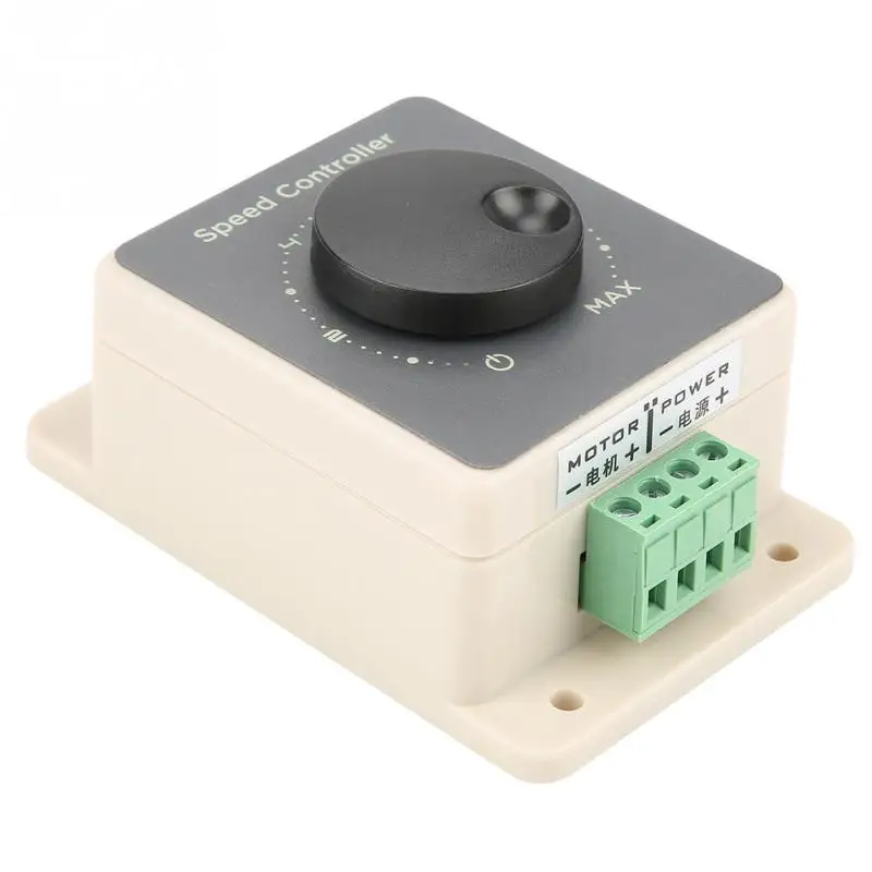 

PWM DC Motor Governor 12V/24V/36V/48V 20A High Power Motor Speed Control Switch Speed Controller discount