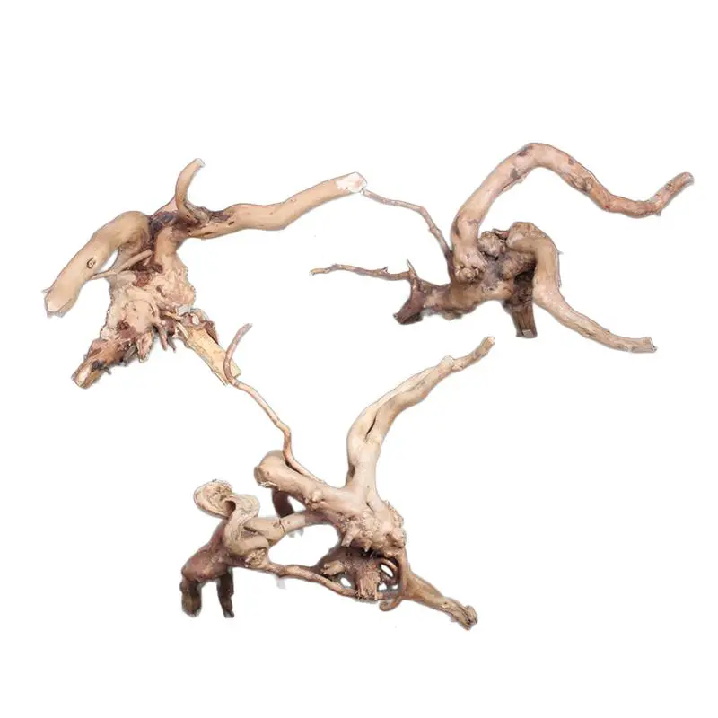 

WINOMO Natural Wood Trunk Tree Root Aquarium Fish Tank Ornament Miniature Landscape Decor(Random Delivery)