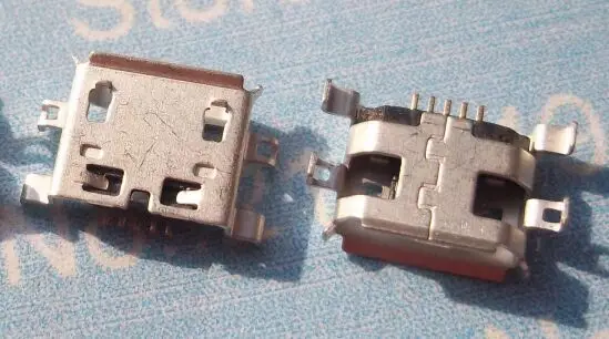 

50pcs micro usb connector for many mobiles for zte huawei coolpad lenovo and so on