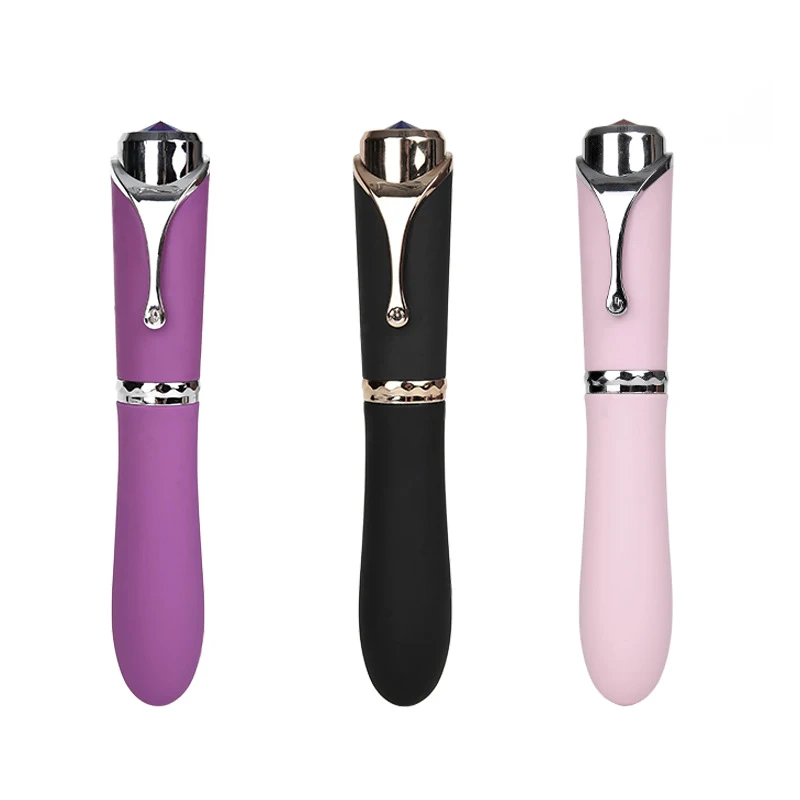 10 Frequency Charging Pen Type font b Dildo b font Vibrator Vagina Masturbator G Spot Clitoris
