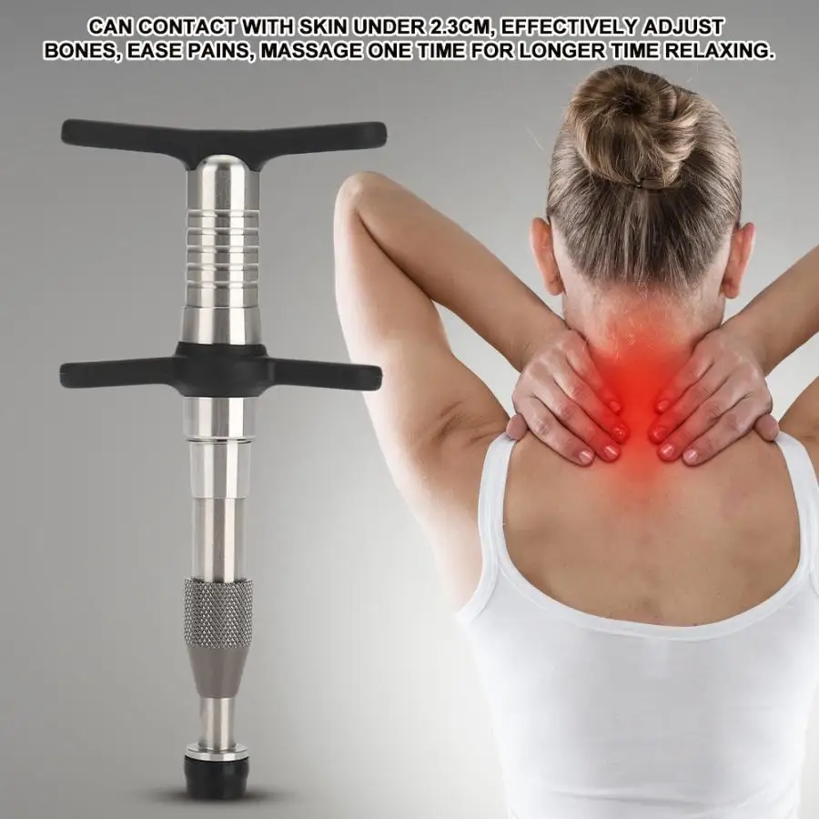 

Manual Chiropractic Spine Adjusting Corrector Tool Correction Gun Spine therapy Forth Massage Chiropractic Adjusting Tool