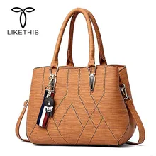 LIKETHIS, женские сумки через плечо, Большая вместительная женская сумка, сумки-мессенджеры, сумка для украшения Borse Da Donna Tassen