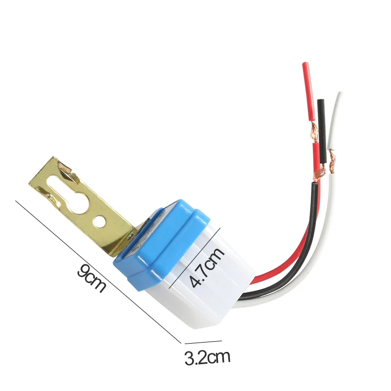 

Automatic On Off Light Control Switch Mayitr Photo Control Sensor Switches AC 12V/24V/110V/220V 10A 50-60Hz For Street Highways