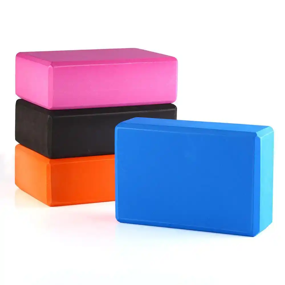 Yoga Block Pilates Foam Foaming Brick Stretch Health Fitness Exercise 23cm Size