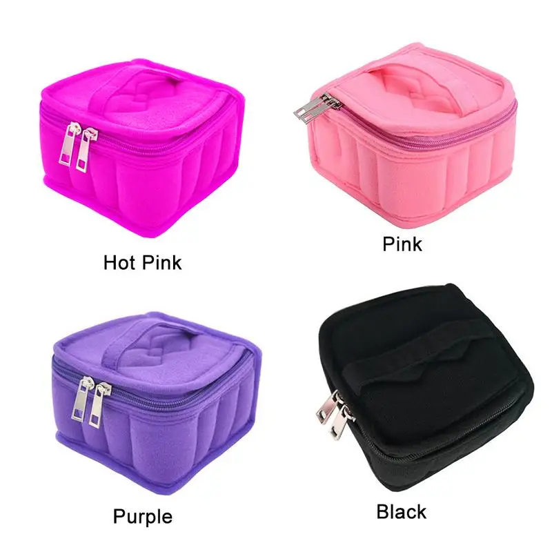 المحمولة 9 زجاجة 15 ملليلتر زيت طبيعي حقيبة التخزين حمل حامل حالة السفر مسمار البولندية المنظم حاوية علب تخزين النعش المحمولة 9 زجاجة 15 ملليلتر زيت طبيعي حقيبة التخزين حمل حامل حالة السفر مسمار البولندية المنظم حاوية علب تخزين النعش