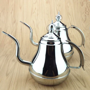 

Pour Over Coffee Kettle Gooseneck Stainless Steel Drip Pot 1.2L, 1.8L