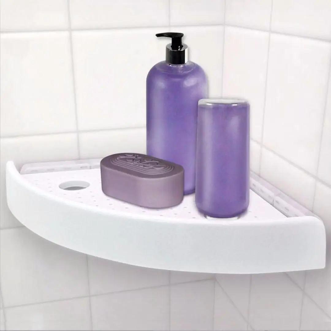 Multifunctional Quick Fix Bathroom Storage Shelf Rack Storage Shelf