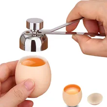 Kitchen Gadgets Shell-Opener Cracker Egg Topper Stainless-Steel Egg-Scissors Baking-Tools