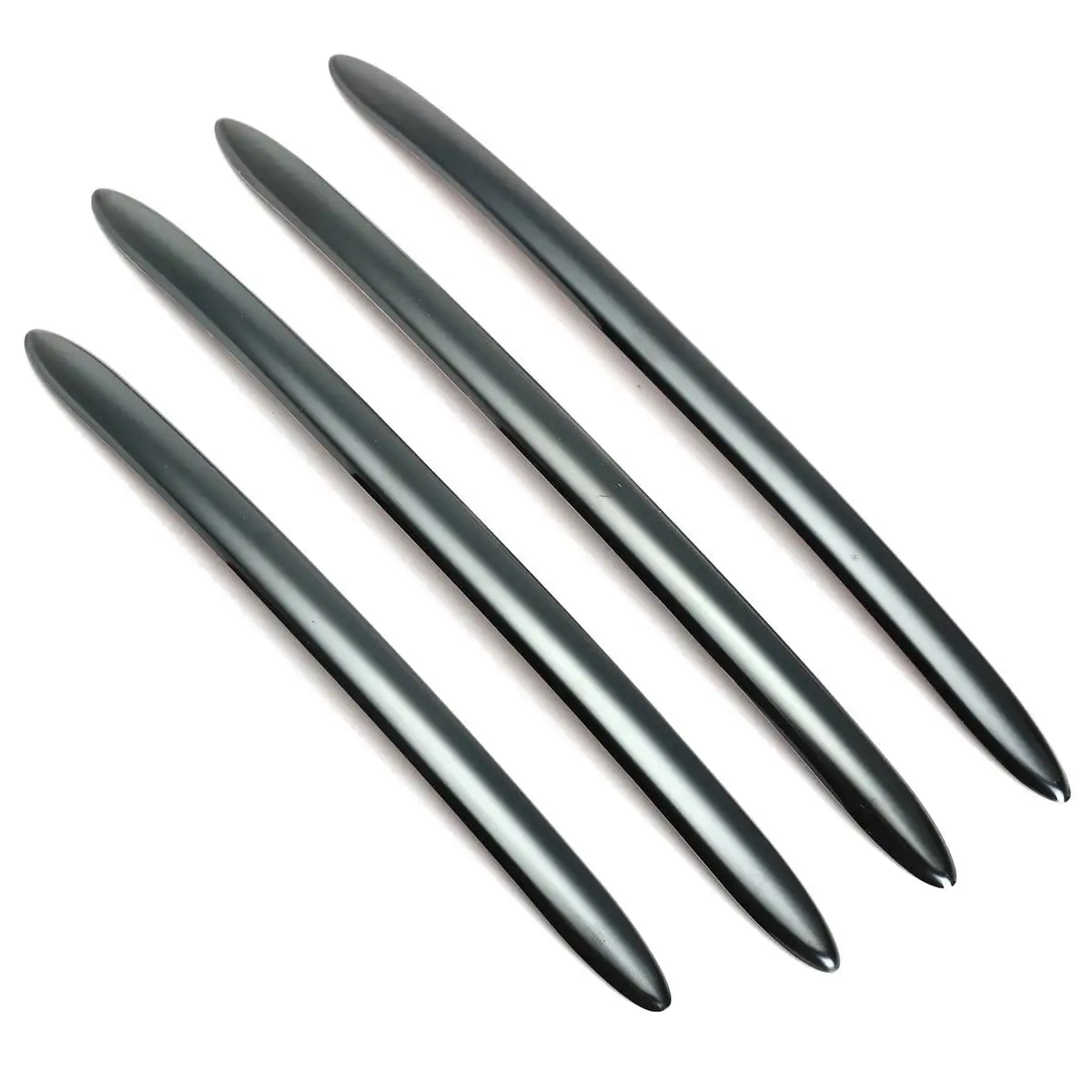 4Pcs Set Black Side Door Handle Cover Stripe Trim For BMW 5 series F10 F18 F11