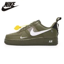 Nike Official Air Force 1 Breathable Men Skateboarding Shoes Low Cut Comfortable Sneakers New Arrival #AJ7747