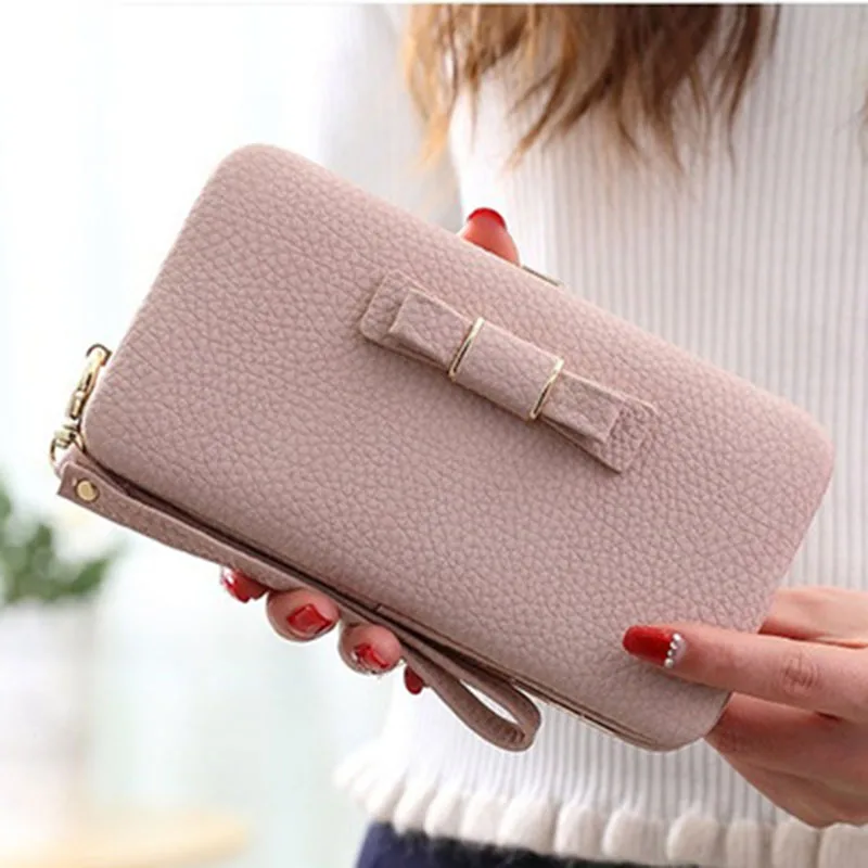 Women Wallet Ladies Wallets With Strap Phone Card Holders Hasp Purses