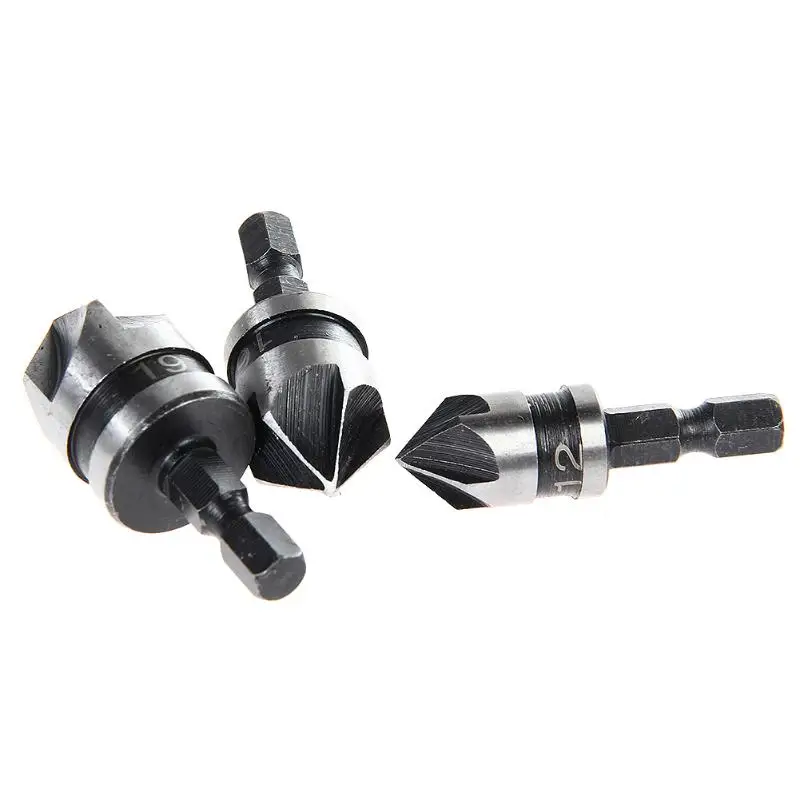 

Metal Drill Bit Deburring External Chamfer Tool Stainless Steel Remove Burr Tools for Wood Metal Quick Change Metalworking Tools