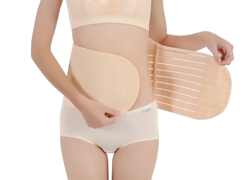 

NewWaist Polyester Postpartum Abdominal Belt Recovery Belly/abdomen/pelvis Shapewear Breathable 3in1 Belly Special Offer Slim-10