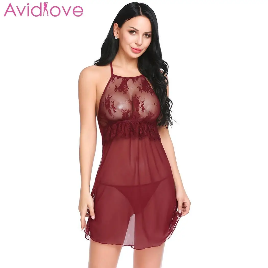 Женское Сексуальное белье Avidlove сексуальное нижнее ночное большие размеры