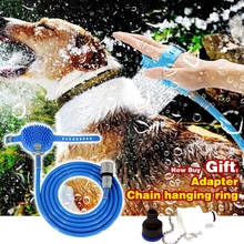 ПЭТ душевая лейка Массажная собака душ большая собака купальные перчатки спрей собака моющиеся перчатки душ для домашних животных водосберегающая насадка для душа