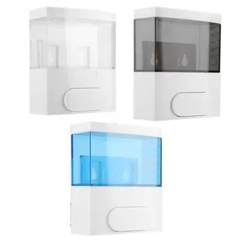 

300ml Plastic Wall Mounted Soap Lotion Liquid Shampoo Dispenser for Home Hotel Restroom Hand Washing Soap Sanitizer