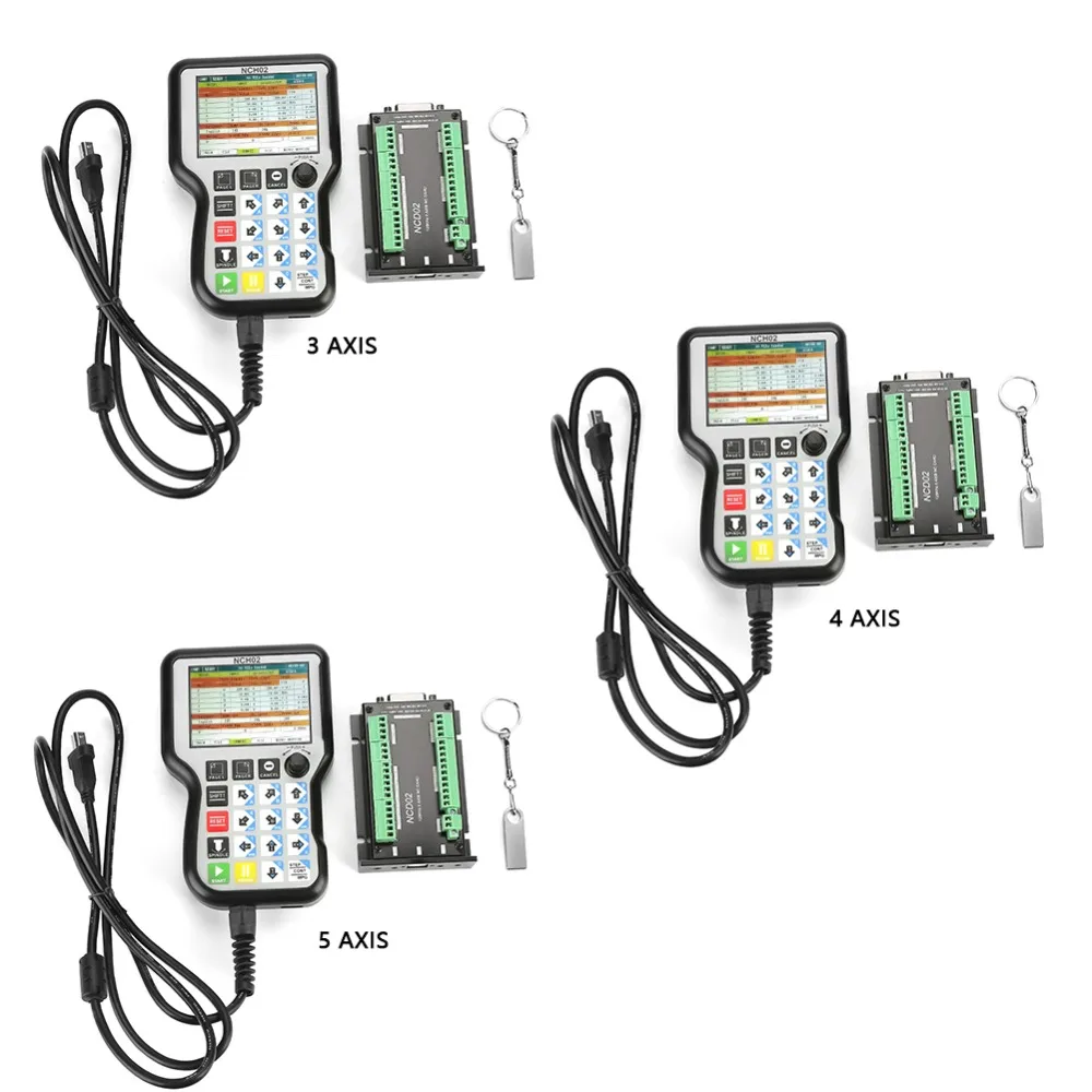 

Hot! CNC Controller NC Card USB CNC Motion Control System Axis Controller Board NCH02 3 Axis 4 Axis 5 Axis(Optional)