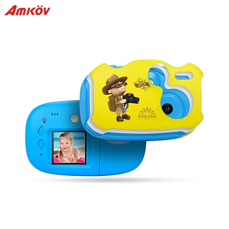 Amkov CD DF 2MP Мини Милая Детская цифровая камера портативная 9120*1080 HD с 1 44 дюймовым