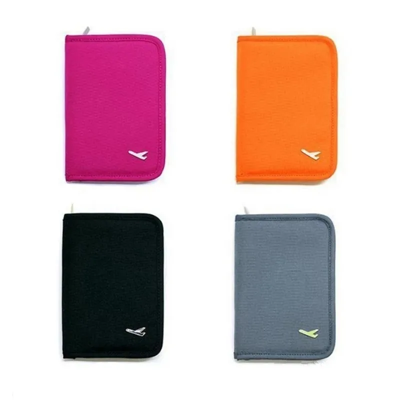 SNUGUG Passport Documents Package Travel Bag Pouch Passport ID Credit Card Wallet Cash Holder Organizer Case Box Storage Bag