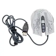 Проводная игровая мышь 3200 dpi светодиодный оптический 6 кнопок USB Проводная мышь Pro Gamer компьютерные мыши ноутбук для профессиональных плееров