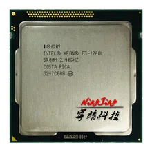 Processador intel, intel xeon E3-1260L e3 1260l e3 1260 l 2.4 ghz quad-core oito-núcleo processador de cpu 45w lga 1155