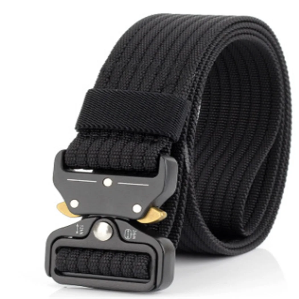 125CM Men Military Automatic Buckle Belt Army Style Tactical Combat