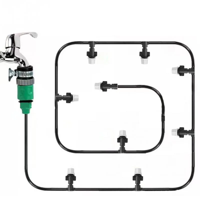 

DIY Auto Self Watering Machine Micro Drip Irrigation10M Garden Hose Water Timer Garden Watering Timer Irrigation Hose Set Kit.
