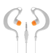 ALLOYSEED IPX8 водонепроницаемые MP3 наушники с зажимом для ушей 3,5 мм разъем для плавания и дайвинга гарнитура Музыкальный плеер Аудио Видео наушники